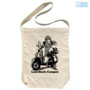 描き下ろし 志摩リン ショルダートート バイクでひといきVer.