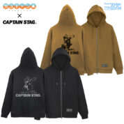 『ゆるキャン△』×キャプテンスタッグ ジップパーカー