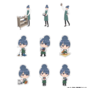 志摩リンステッカー、ミニキャラステッカー/ゆるキャン△ SEASON3(全9種)